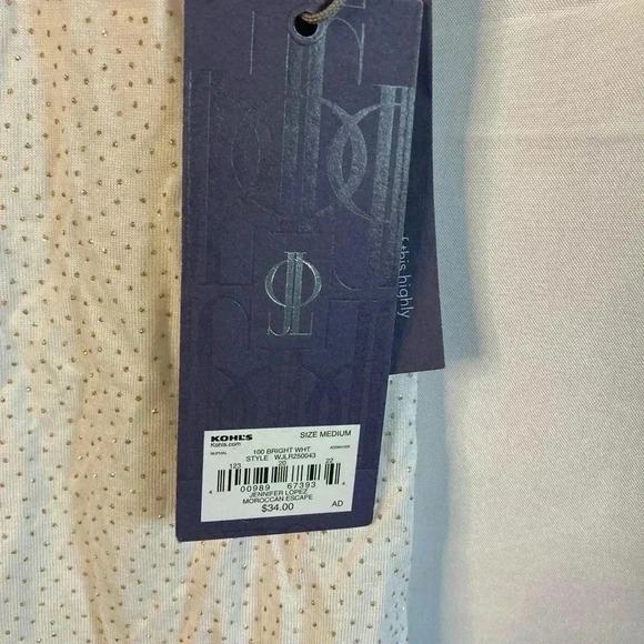 Jennifer Lopez sparkly top NWT 🏡 - Picture 2 of 5